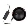 Oprawa V-TAC LED uchylny downlight 12W LED COB CRI90+CCT czarna VT-2512 3000K-4000K-6400K 785lm